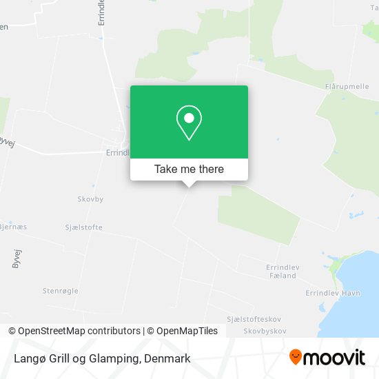 Langø Grill og Glamping map