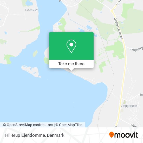 Hillerup Ejendomme map