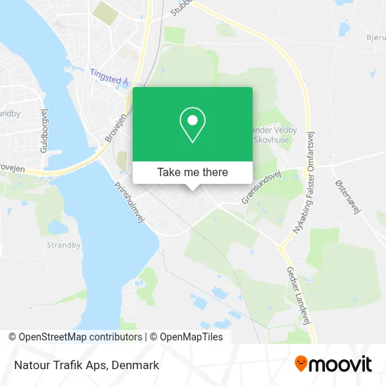 Natour Trafik Aps map