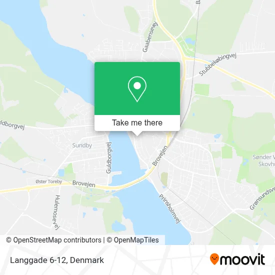 Langgade 6-12 map