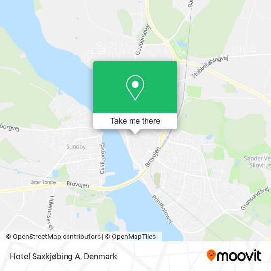 Hotel Saxkjøbing A map