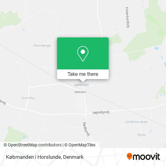 Købmanden i Horslunde map