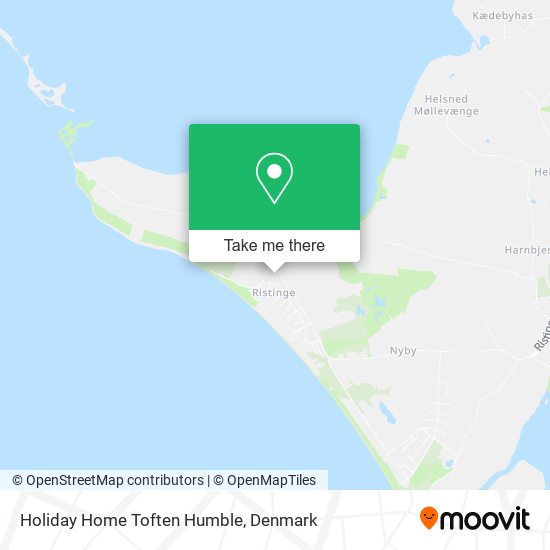 Holiday Home Toften Humble map