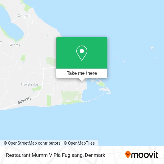 Restaurant Mumm V Pia Fuglsang map