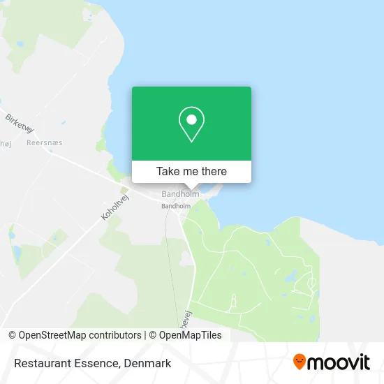 Restaurant Essence map