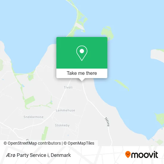 Ærø Party Service i map
