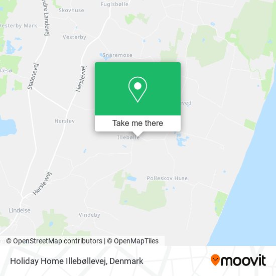 Holiday Home Illebøllevej map