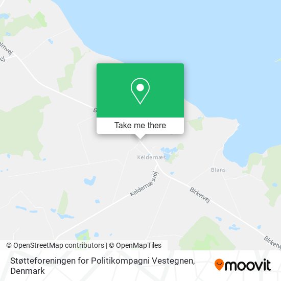 Støtteforeningen for Politikompagni Vestegnen map