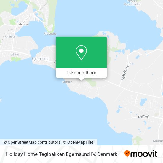 Holiday Home Teglbakken Egernsund IV map