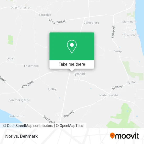 Norlys map