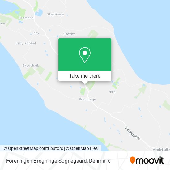 Foreningen Bregninge Sognegaard map