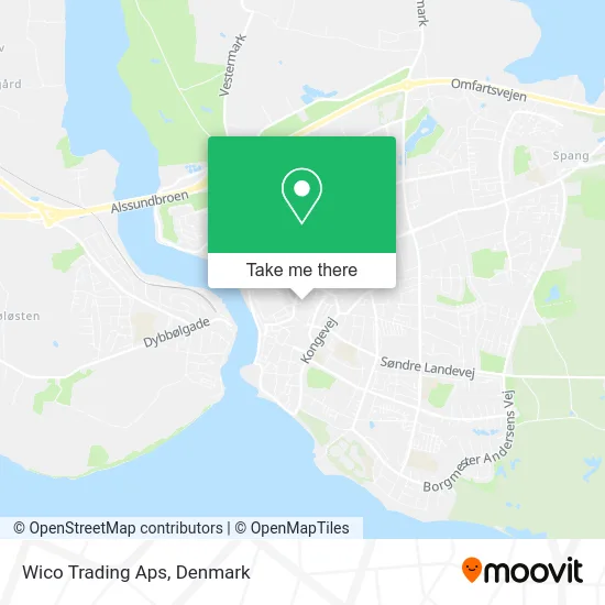 Wico Trading Aps map