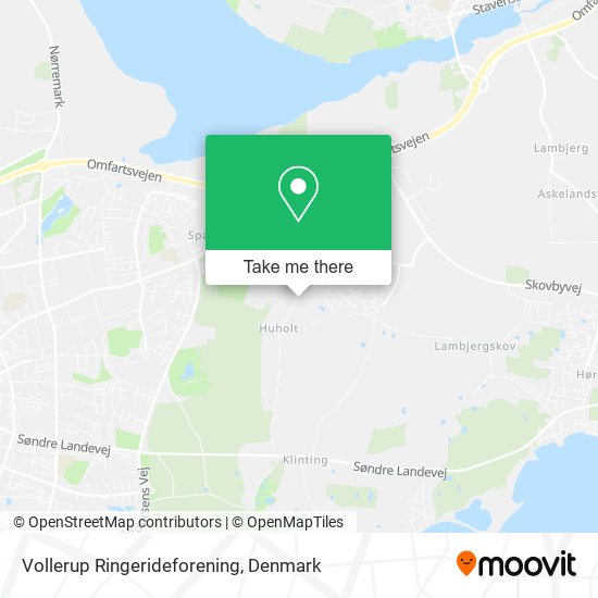 Vollerup Ringerideforening map