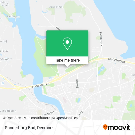 Sonderborg Bad map