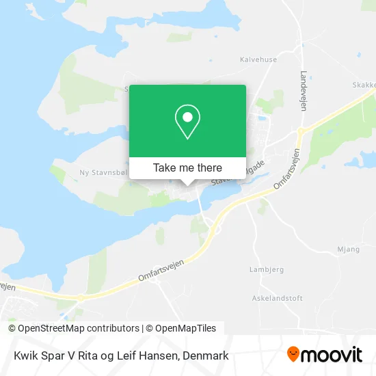 Kwik Spar V Rita og Leif Hansen map