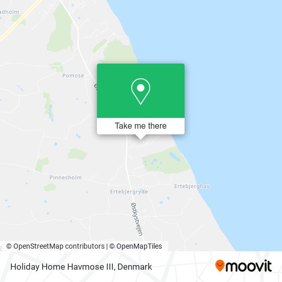 Holiday Home Havmose III map