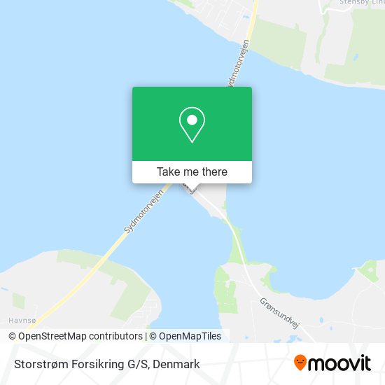 Storstrøm Forsikring G/S map