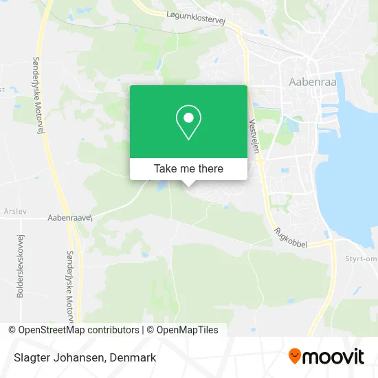 Slagter Johansen map