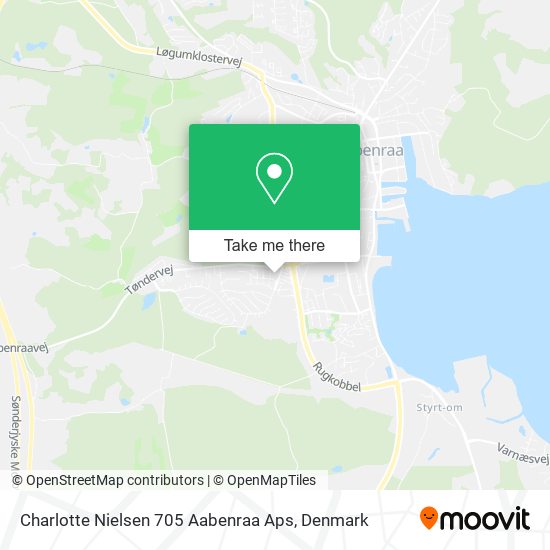 Charlotte Nielsen 705 Aabenraa Aps map