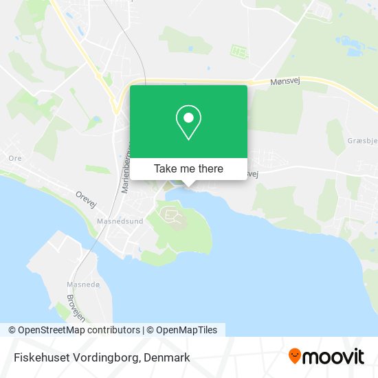 Fiskehuset Vordingborg map