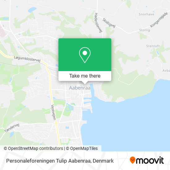 Personaleforeningen Tulip Aabenraa map