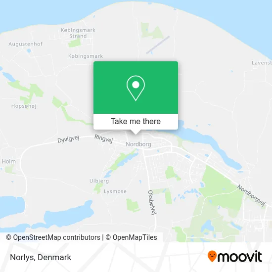 Norlys map