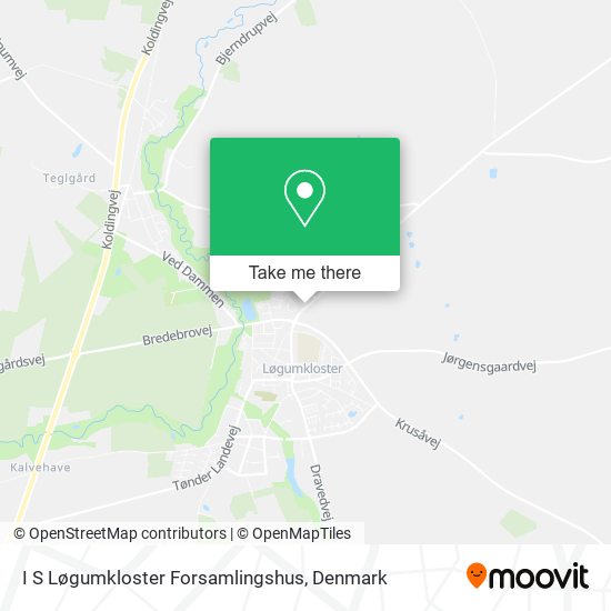 I S Løgumkloster Forsamlingshus map