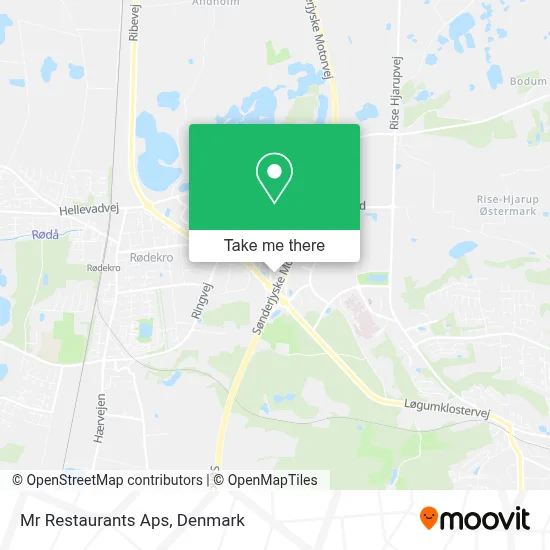 Mr Restaurants Aps map