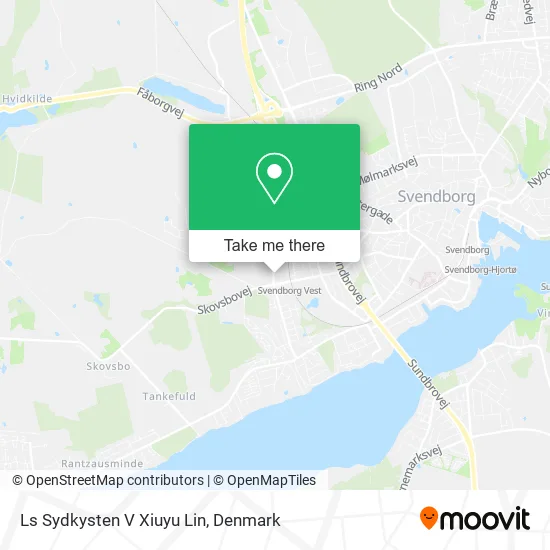 Ls Sydkysten V Xiuyu Lin map