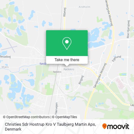 Christies Sdr Hostrup Kro V Taulbjerg Martin Aps map