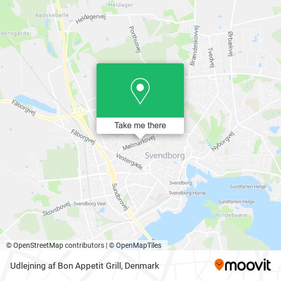 Udlejning af Bon Appetit Grill map