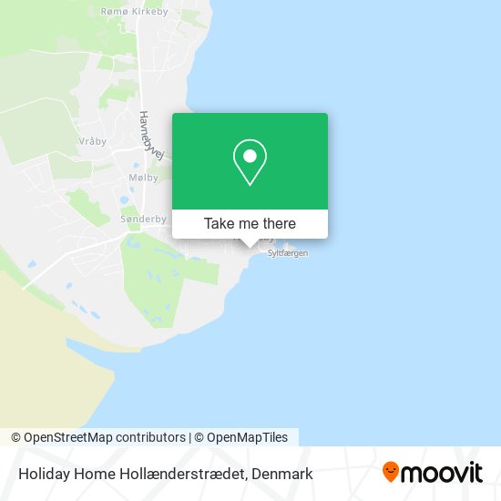 Holiday Home Hollænderstrædet map