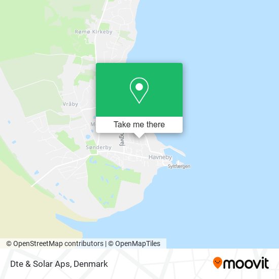 Dte & Solar Aps map