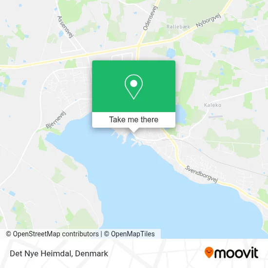 Det Nye Heimdal map