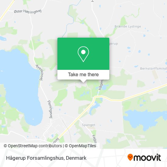 Hågerup Forsamlingshus map