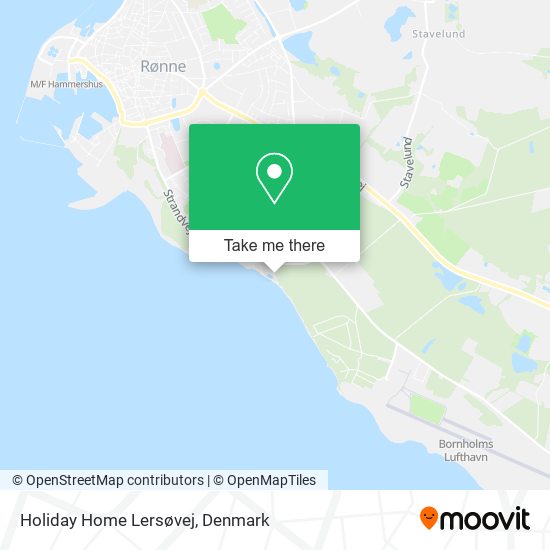 Holiday Home Lersøvej map