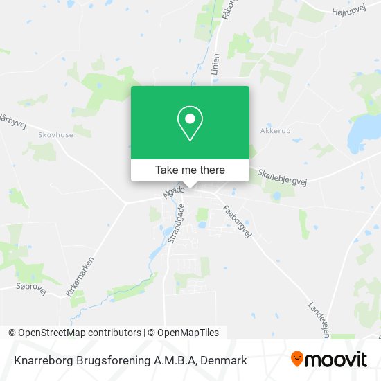 Knarreborg Brugsforening A.M.B.A map