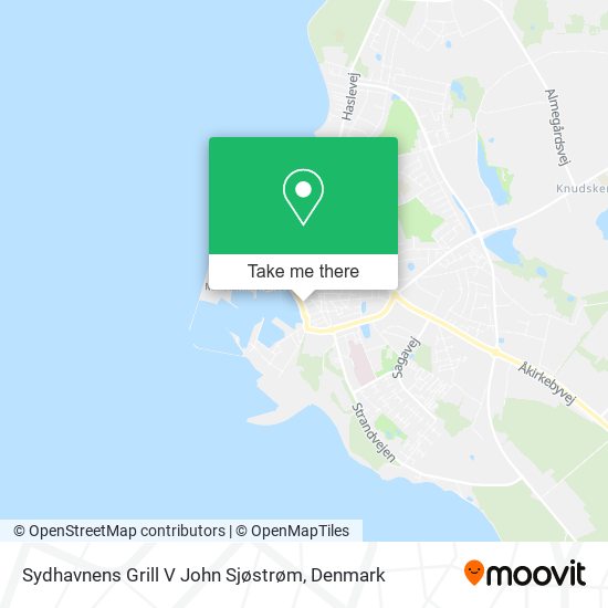 Sydhavnens Grill V John Sjøstrøm map