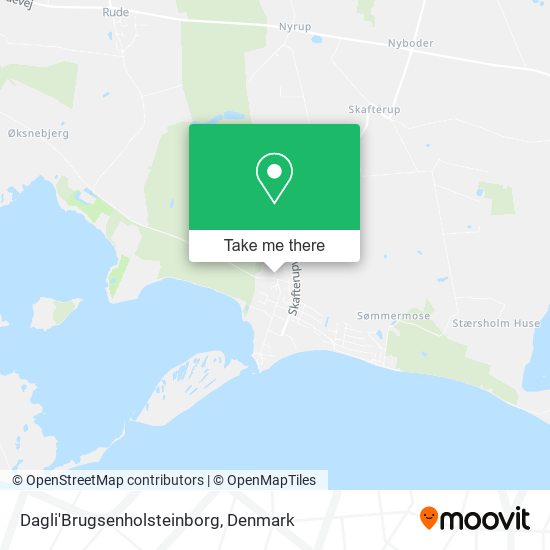 Dagli'Brugsenholsteinborg map