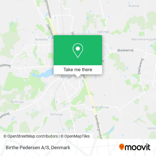Birthe Pedersen A/S map