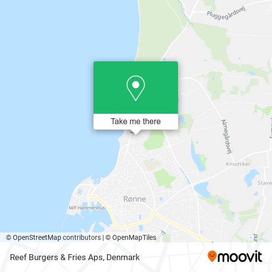 Reef Burgers & Fries Aps map