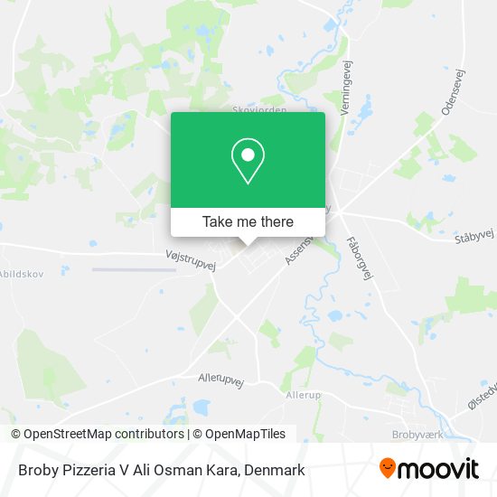 Broby Pizzeria V Ali Osman Kara map