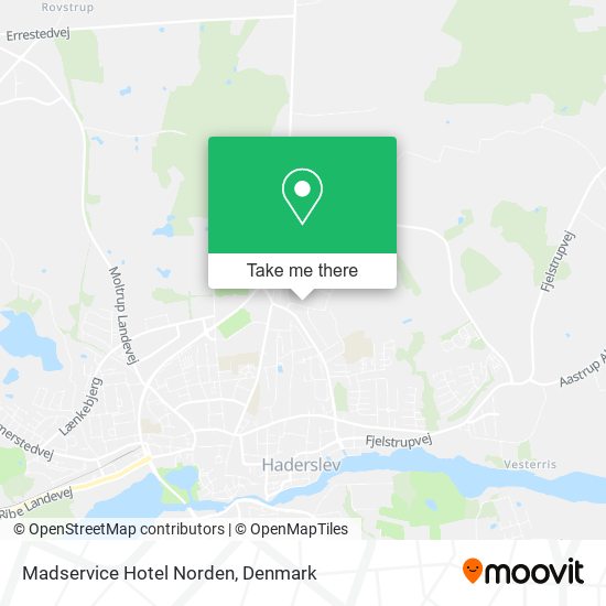 Madservice Hotel Norden map