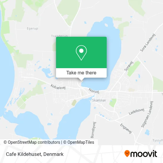 Cafe Kildehuset map