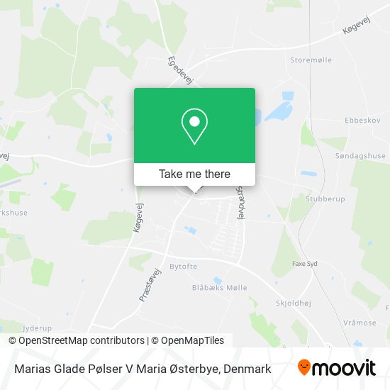 Marias Glade Pølser V Maria Østerbye map