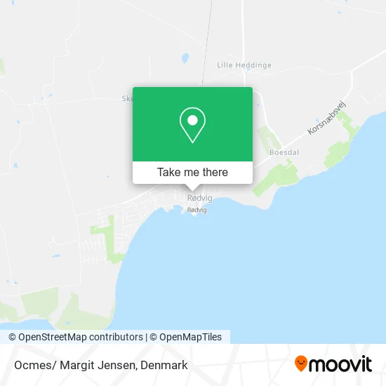 Ocmes/ Margit Jensen map