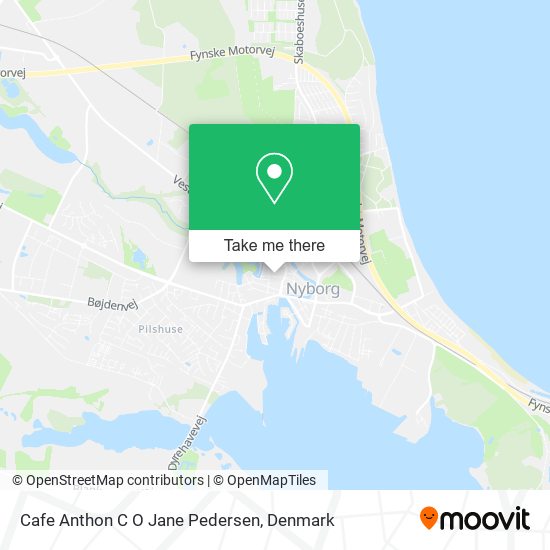 Cafe Anthon C O Jane Pedersen map