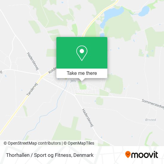 Thorhallen / Sport og Fitness map