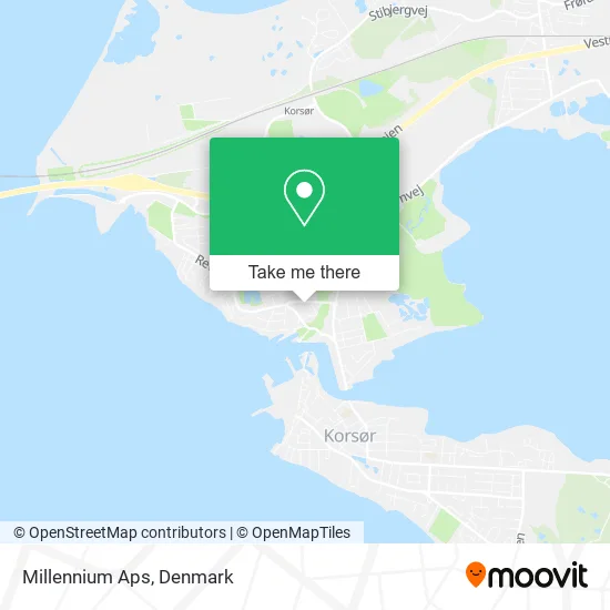 Millennium Aps map