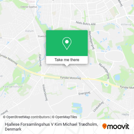 Hjallese Forsamlingshus V Kim Michael Trædholm map